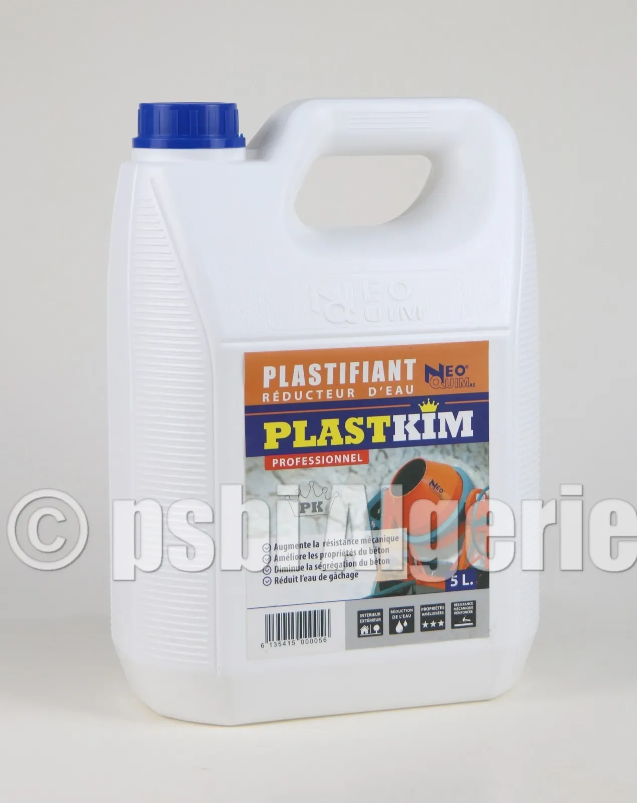 PLASTKIM PLASTIFIANT / REDUCTEUR D'EAU