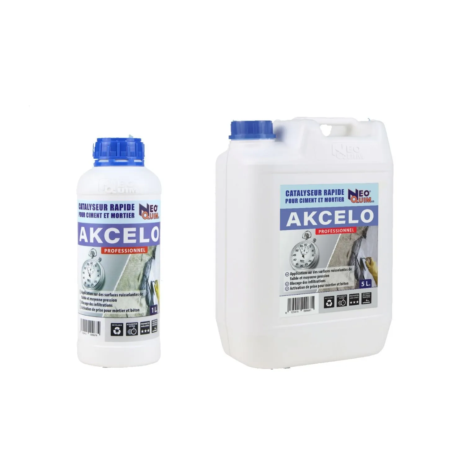 AKCELO – Catalyseur Rapide Pour Ciment Et Mortier