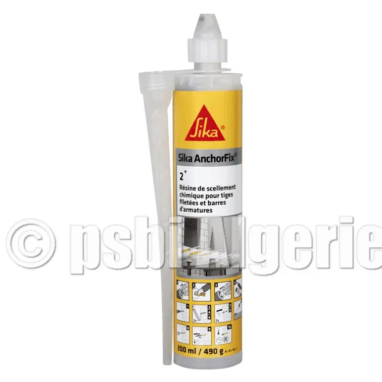 Sika AnchorFix®-2+ – Résine de Scellement Chimique à Hautes Performance