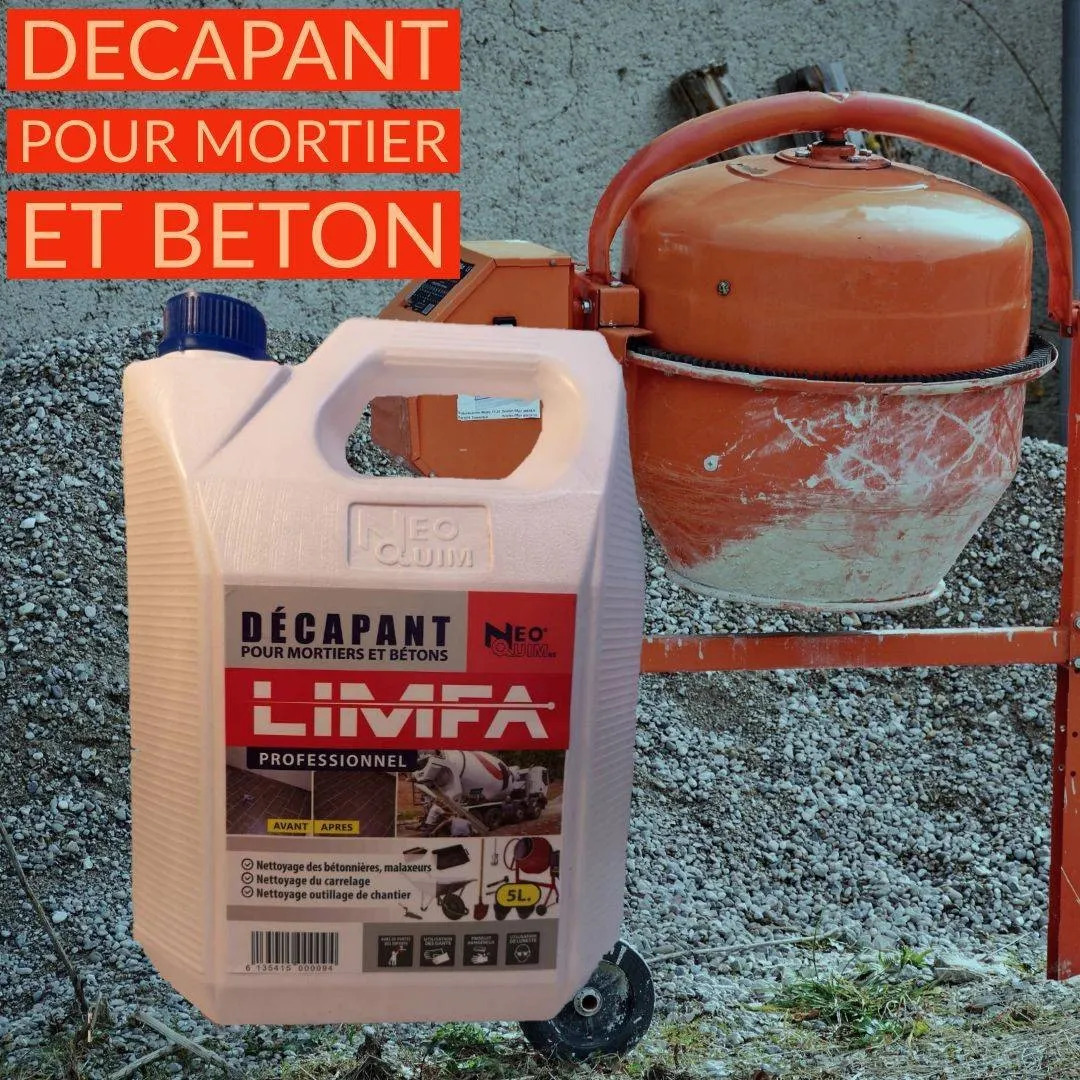 LIMFA DECAPANT MORTIER ET BETON